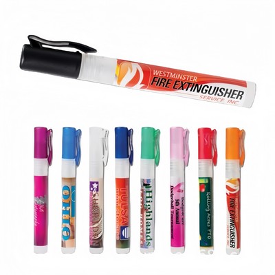 0.34 Oz/10ML Spray Pen Hand Sanitizer with custom label